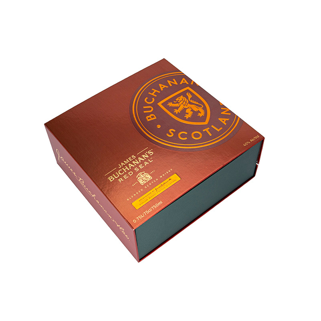 صندوق هدايا تغليف النبيذ الفاخر