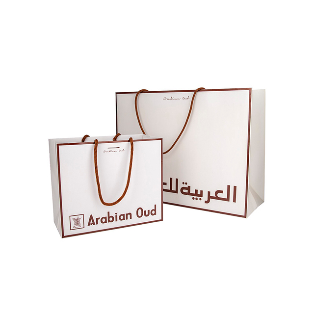 مخصص مصنع حقيبة ورقة التسوق الفاخرة