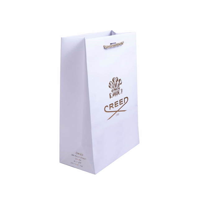 حقيبة ورقية هدية مخصصة مع شعار