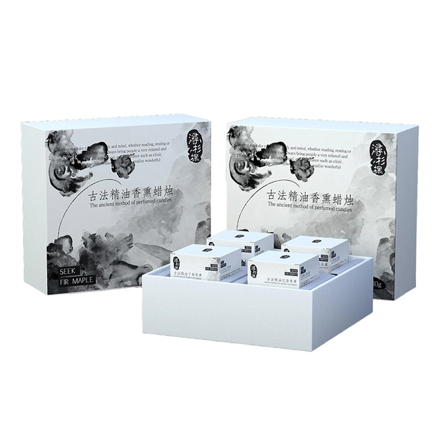 صناديق شموع صناديق شموع مخصصة بالجملة
