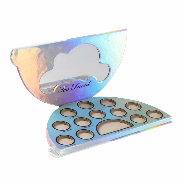 عبوة مسحوق مضغوط من الورق المقوى مخصص